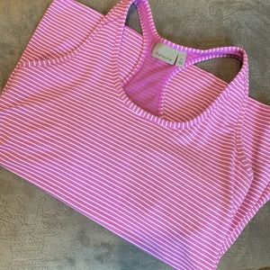 Athleta speed racer back tank XL